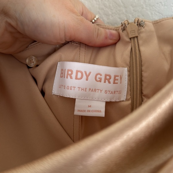 Birdy Grey Strapless Gold Dress - Picture 9 of 13